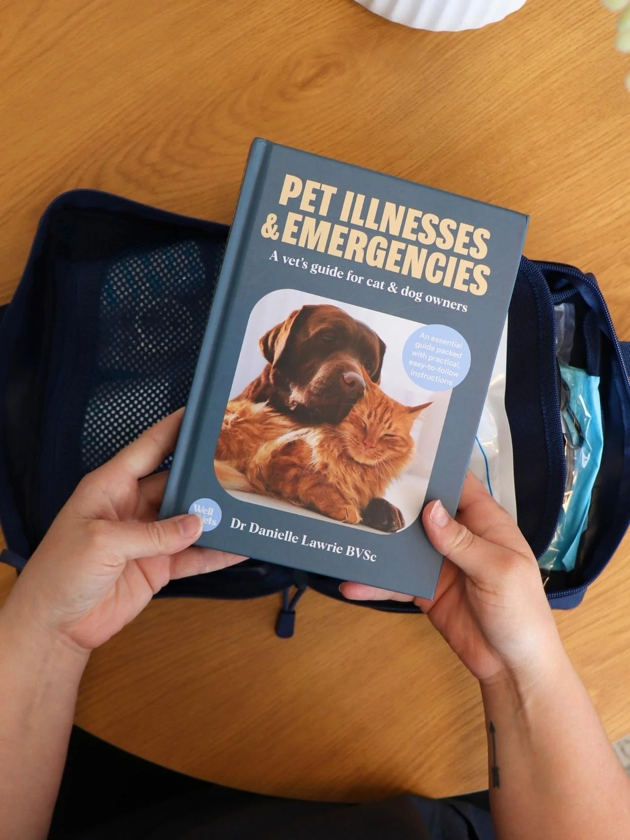 Pet First Aid Kit & Emergency Book Bundle | Well by Vets